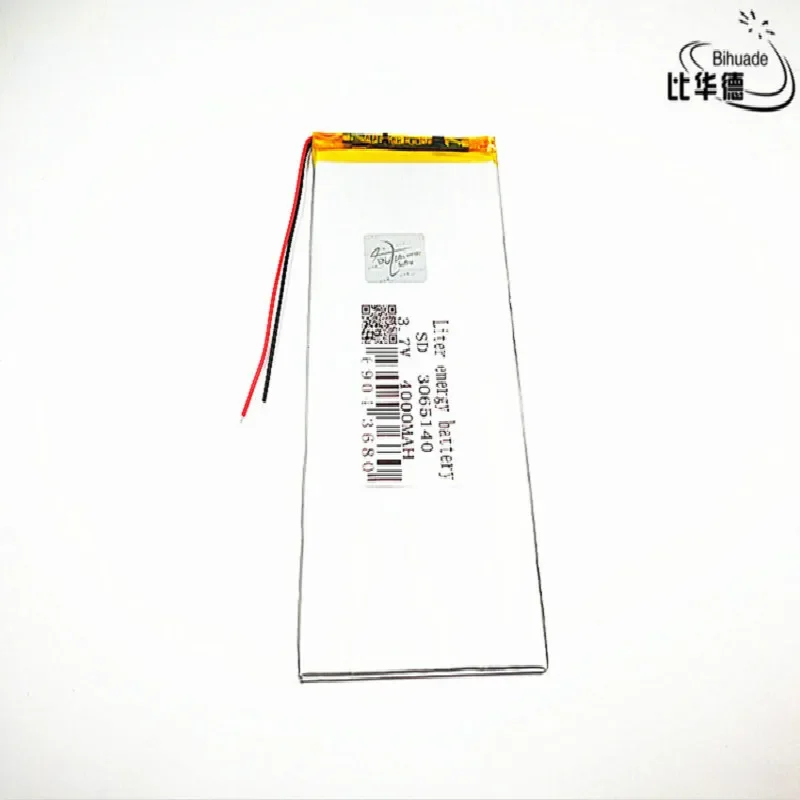 Good Qulity 3.7V,4000mAH,3065140 Polymer lithium ion / Li-ion battery for tablet pc BANK,GPS,mp3,mp4