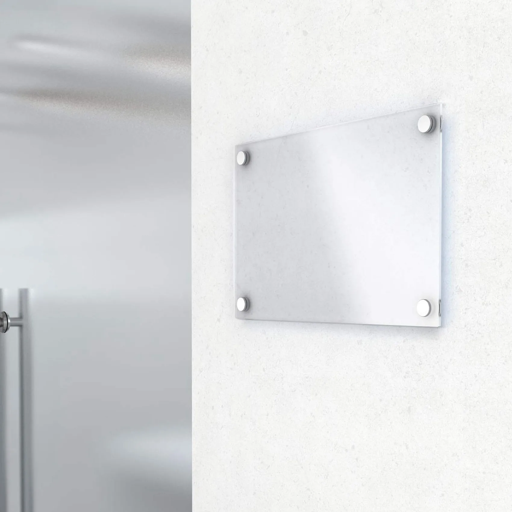 A96K-100 Packs Sign Standoff Screws Advertising Screws Stainless Steel Wall Standoff Mounts Glass Acrylic Nail For Glass