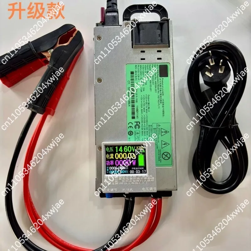 12V 60A 100A 14.6V Car Battery Charger Programmable Stabilized Power Supply For Lead Acid Lithium Iron Phosphate High Power