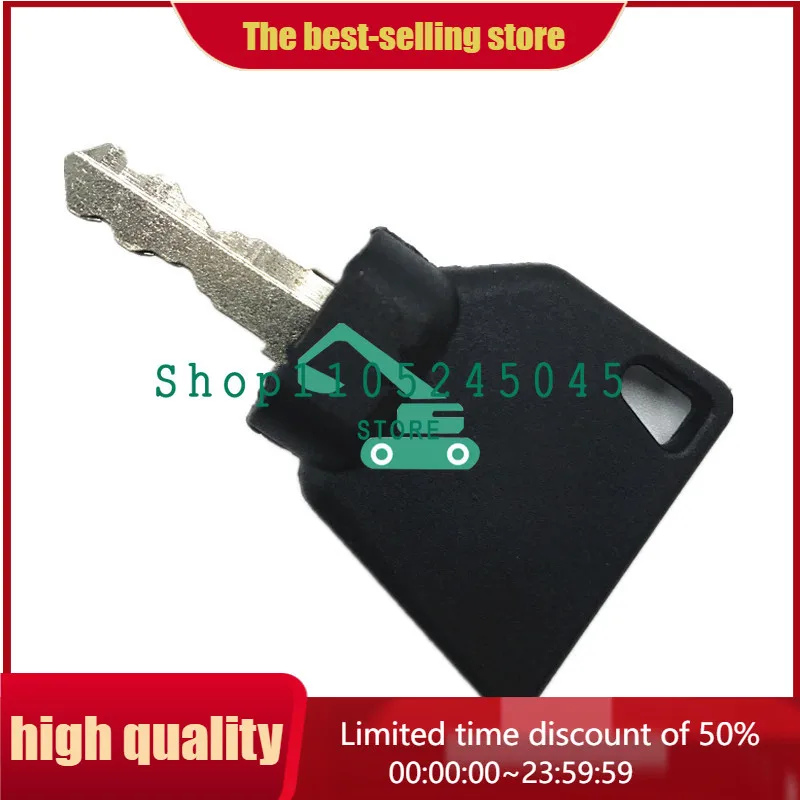 2Pcs Excavator Parts Most Machine Digger Replacement Parts Ignition Start Key Switch Starter key For 3CX