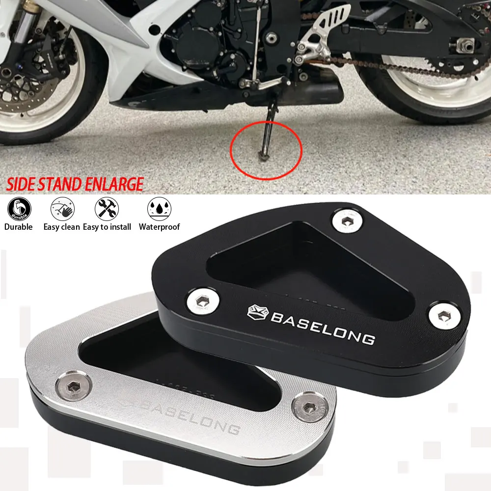 

2024 Motorcycle Foot Side Stand Enlarge Support For Suzuki GSX-R600 GSX-R750 GSXR600 GSXR750 2011-2023 2022 2021 2012 GSXR1000