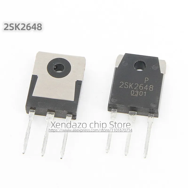 5pcs/lot 2SK2648 K2648 800V/9A TO-3P package Original genuine MOS field-effect transistor