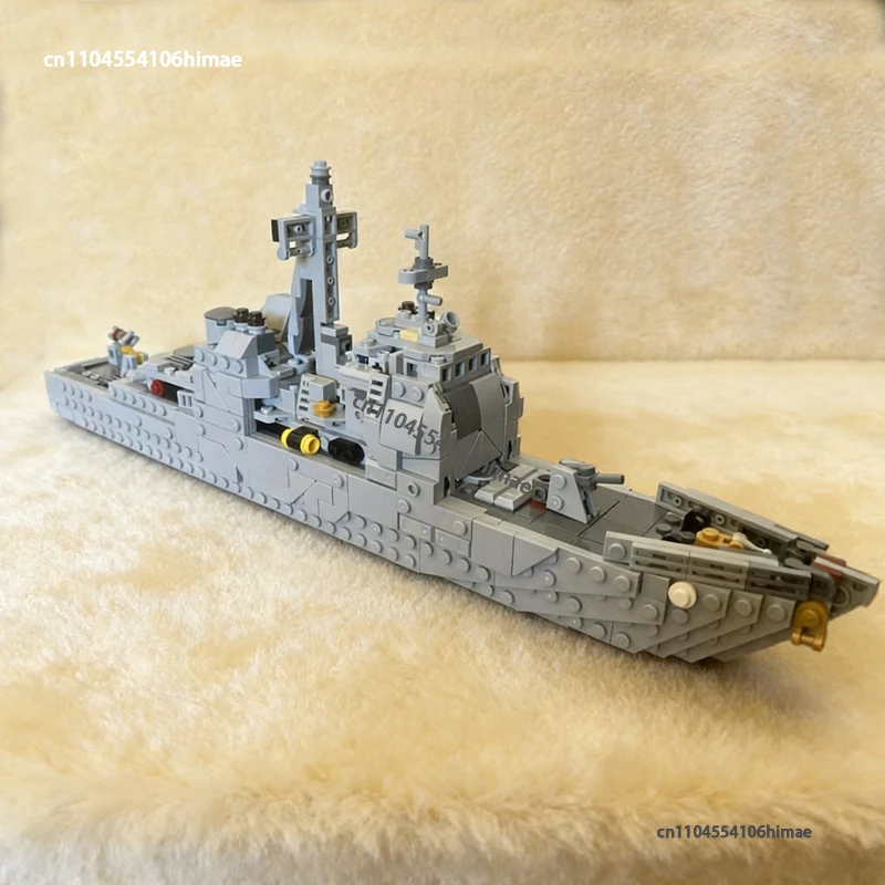 

НОВЫЙ Конструктор-модель военного корабля ВМС США USS Princeton CG59, MOC-модель космического корабля, битевая модель из кирпичиков, DIY-сборка, детская игрушка, подарок