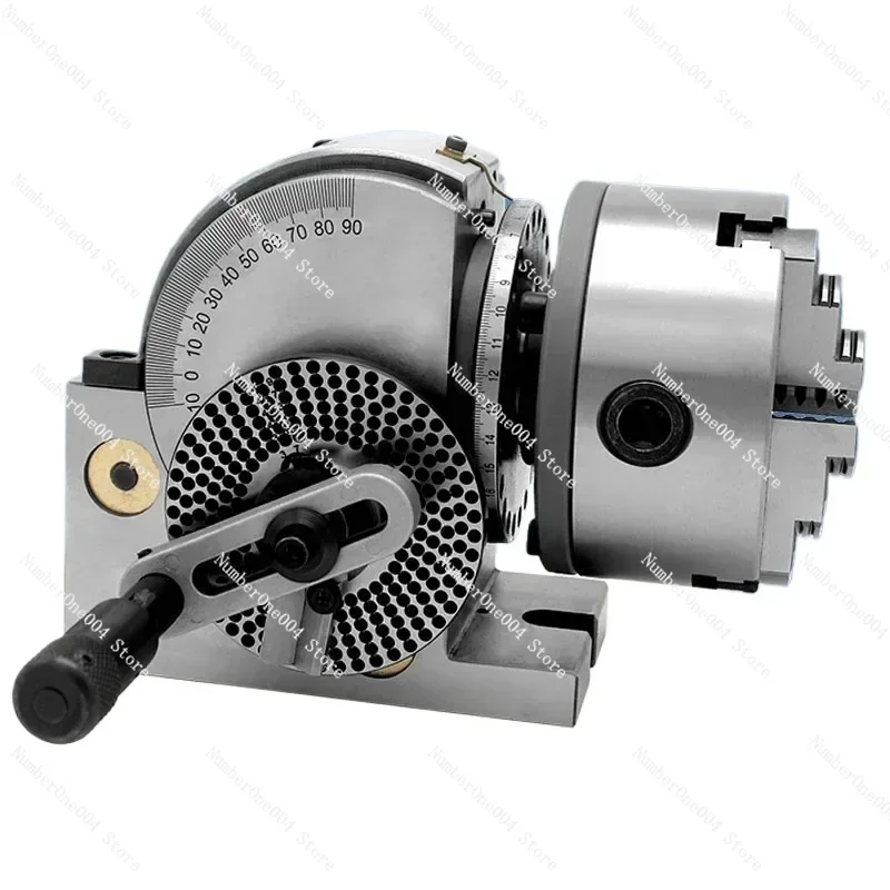

New Milling Machine Universal 6-inch Indexing Head Indexer Fast Small Simple Vertical Horizontal Dual-use Manual Indexer Precisi