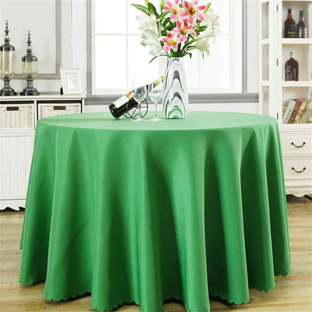 1 stuks. Effen kleur tafelkleed, rond tafelkleed, diameter 300 cm, tafelkleed, restauranttafelkleed, hoteltafelkleed, hoteltafelkleed