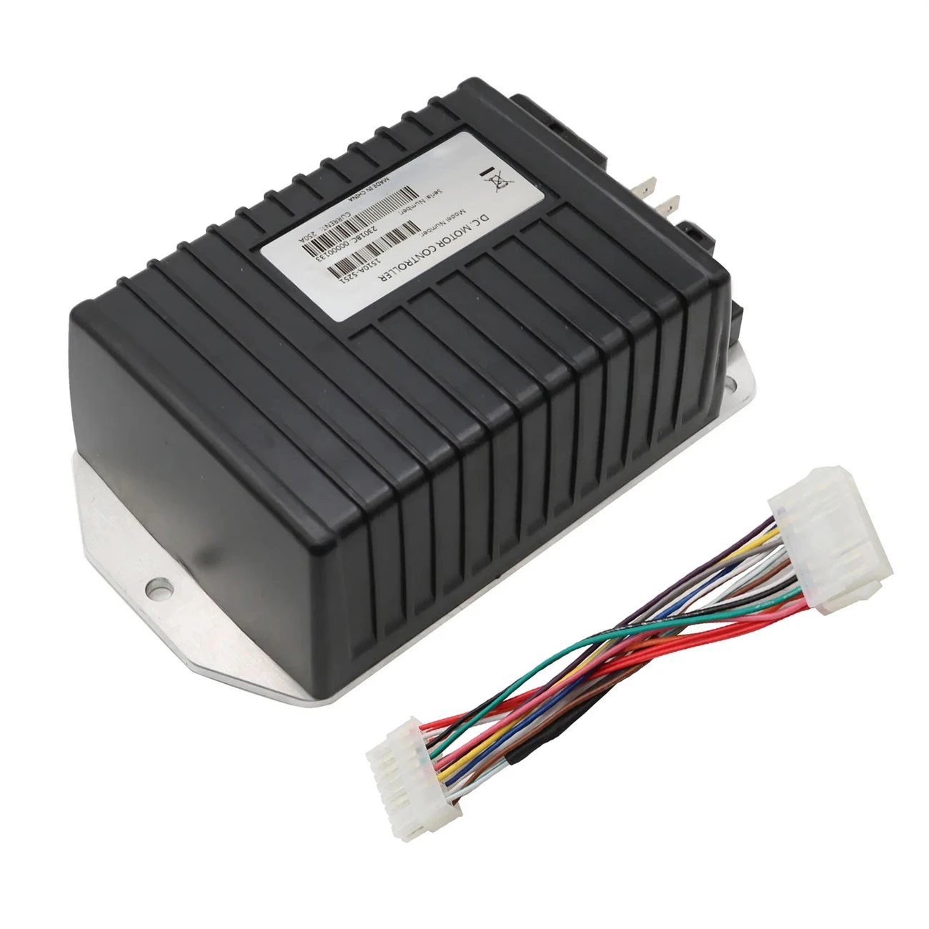 

Replacement 48V 250A Golf Cart Motor Controller for Club Car Curtis 1515-5206 103982301 Car Accessories