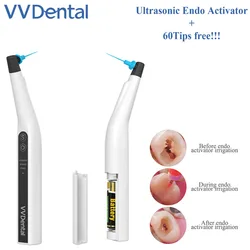 VVDental Dental Activador Sonic Irrigation Ultrasonic Endo Activator Kits&30 Flexible Tips For Root Canal Clean Dentistry