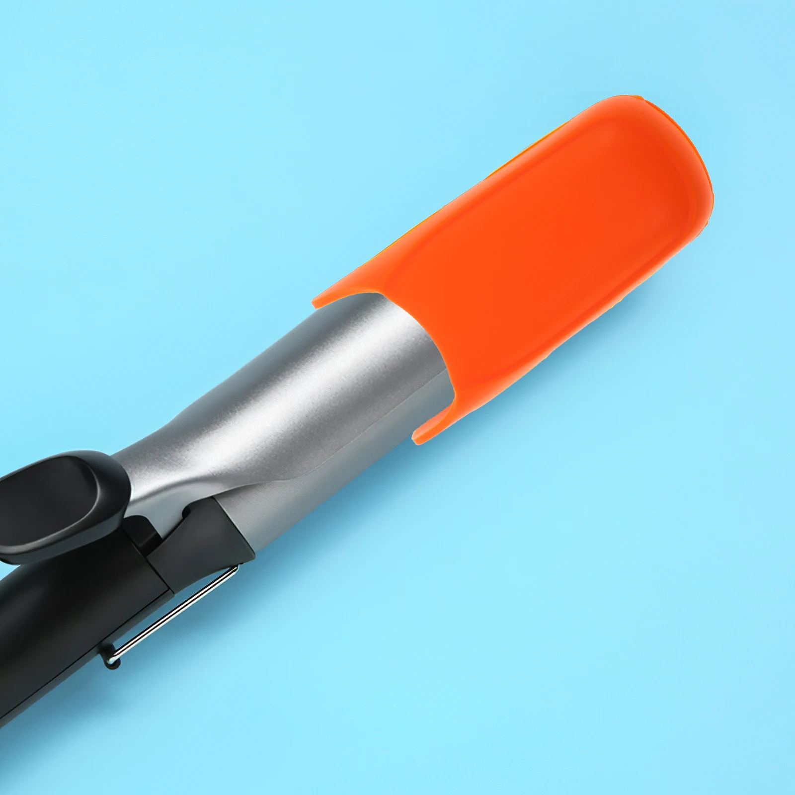 

Heat Resistant Silicone Sleeve Hair Curler Handle Cover Safe Grip Curling Iron Sleeve Hair Tools Handle Protection