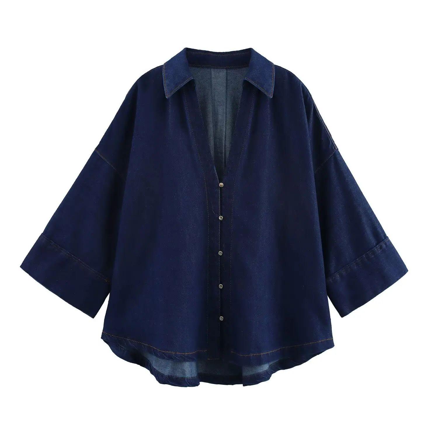 Thumbnail 2 - #6 Latest Denim Button Shirts Price Drops