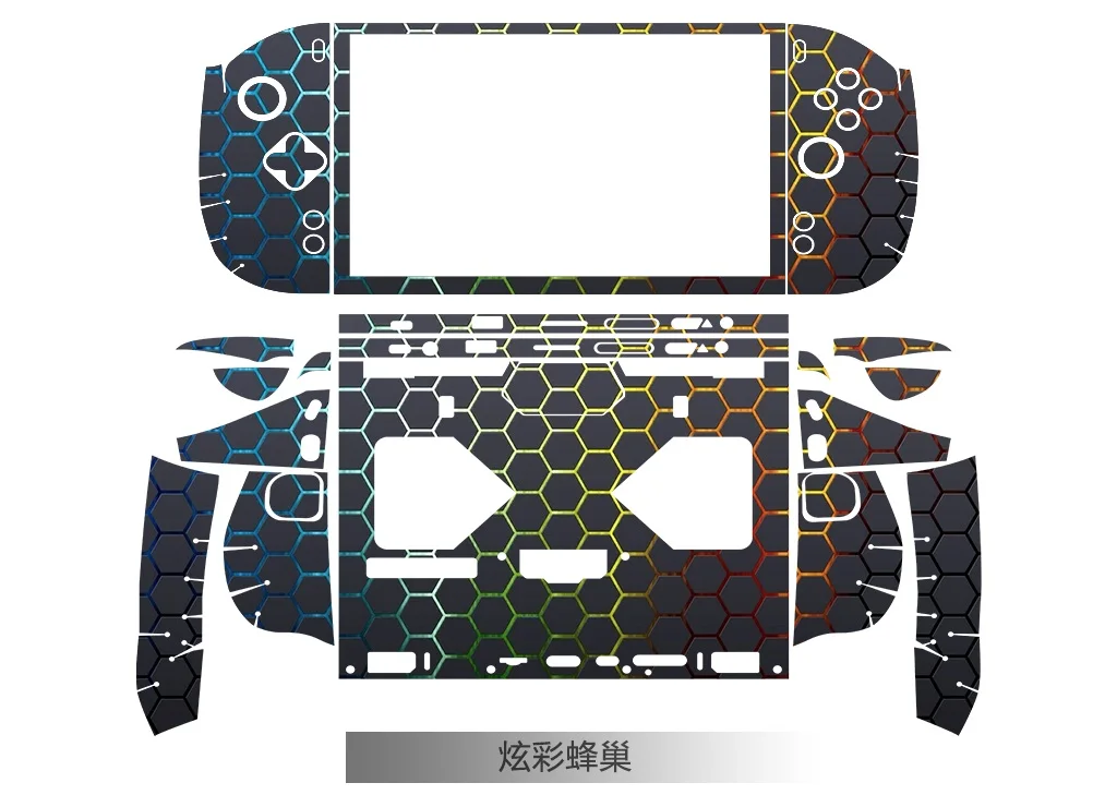 Pre-cut 1xTop +1xBottom+Side Skin Sticker Cover Protective Film For ONEXPLAYER Onexfly X2 Mini X2 Mini Pro X2 MiniG3e 8.8inch