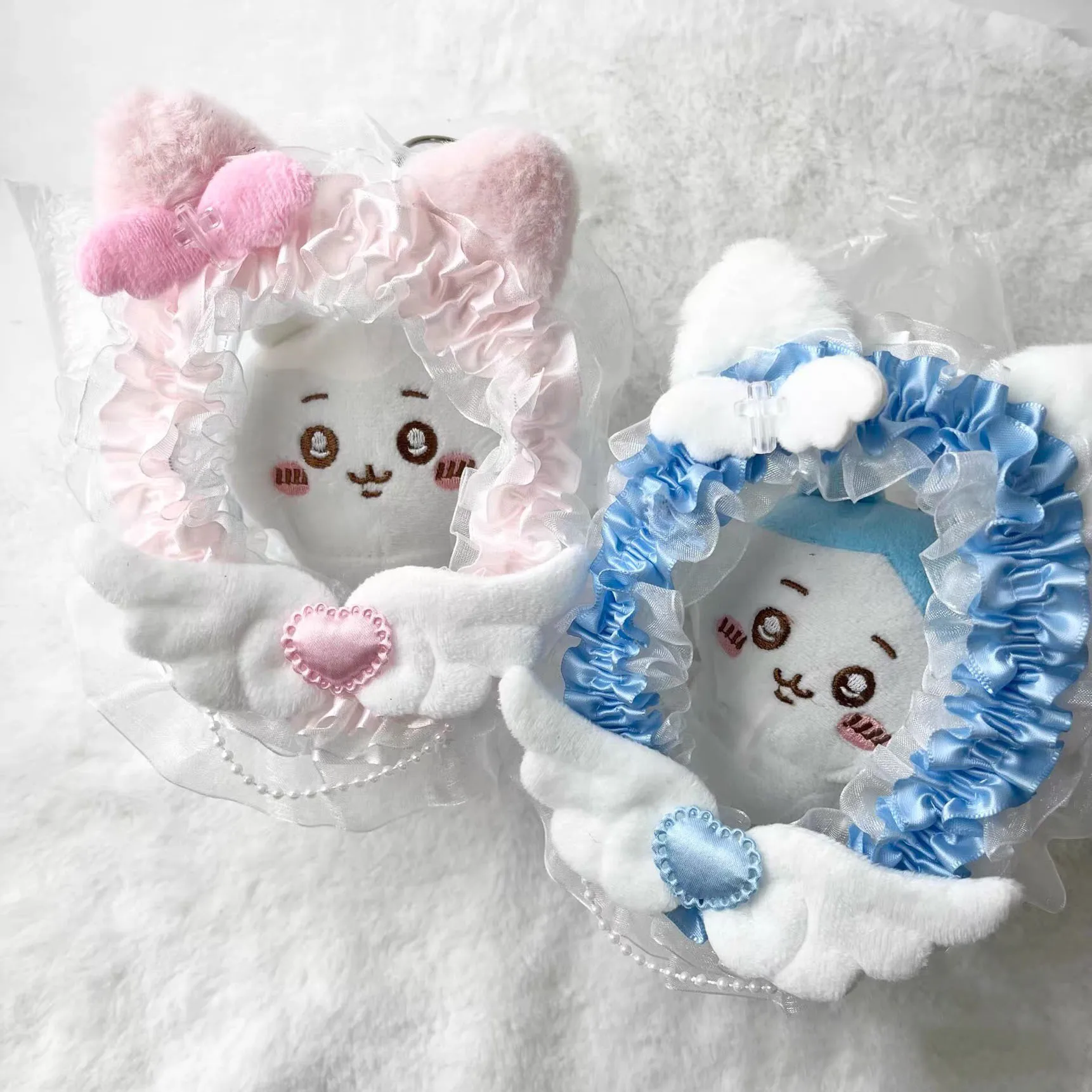 

Сумка для кукол, милая кружевная сумка ручной работы для коллекционеров кукол 10 см, слепая коробка, чехол для хранения, аниме, мультяшные куклы, шоу