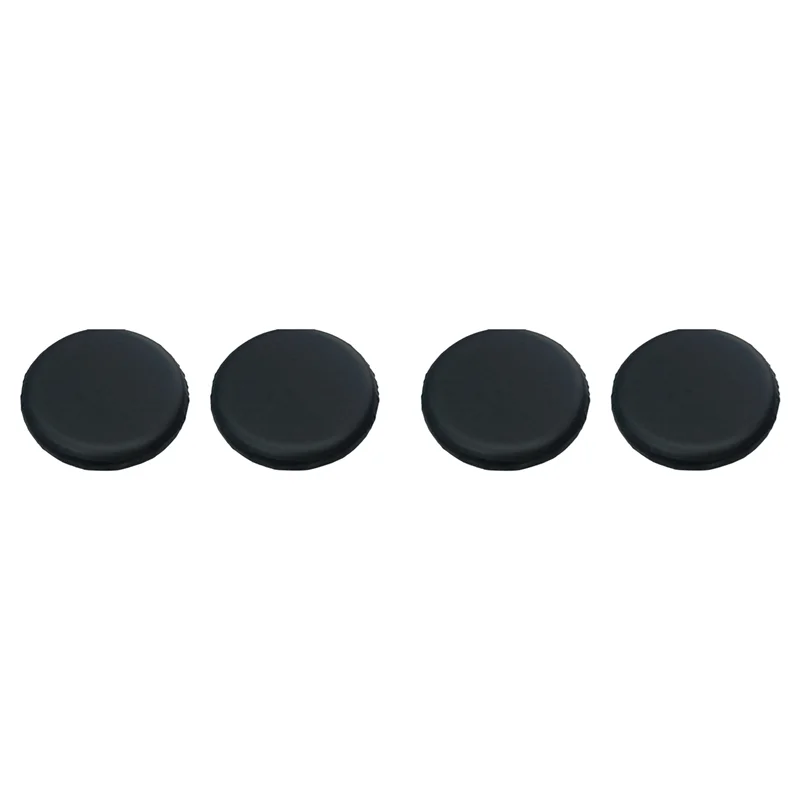 A98E-4PCS Round Bar Stool Cushion For 28-33Cm Waterproof Bar Stool Covers Black