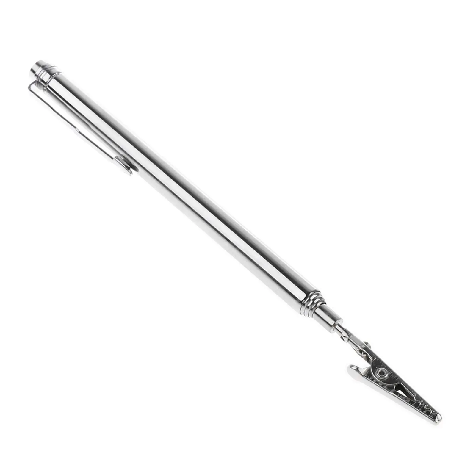 

Extendable Alligator Clip Pen Attachment Durable Telescoping Electrical Connector for Air Conditioner Repairs