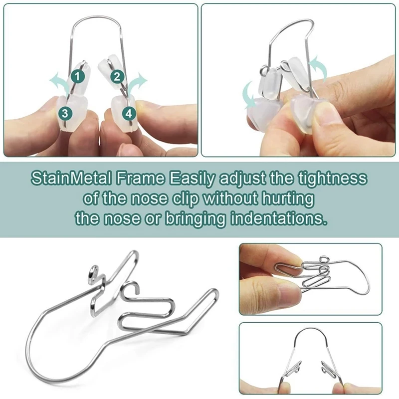 Nose Bridge Reshaper Nose Bridge Lifting Shaper Nose Straightening Silicone Nose Up Improve Safety Face Shaping Beauty Tools