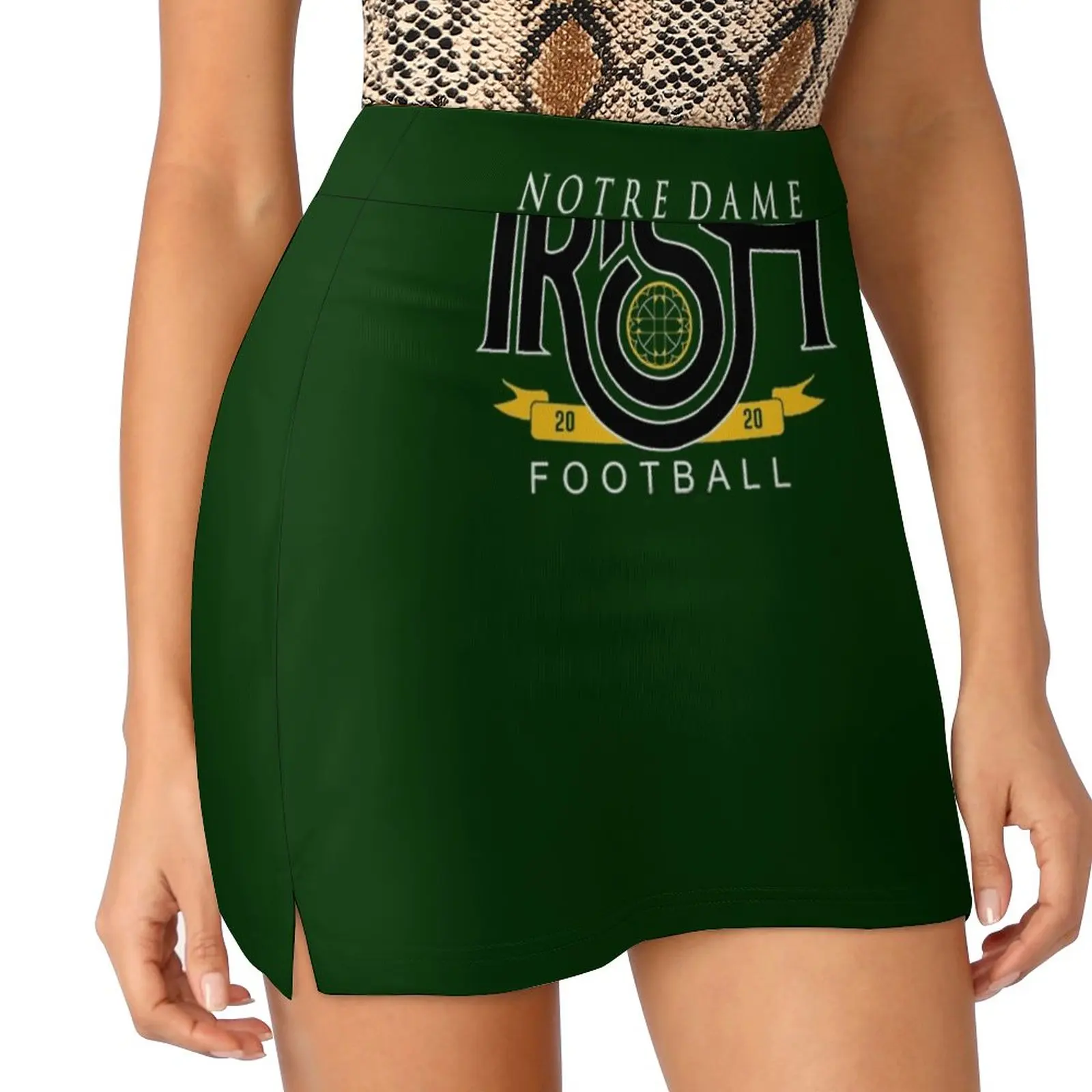 Notre Dame Irish Korean Fashion Skirt Summer Skirts For Women Light Proof Trouser Skirt Notre Dame Irish Football Notre Dame