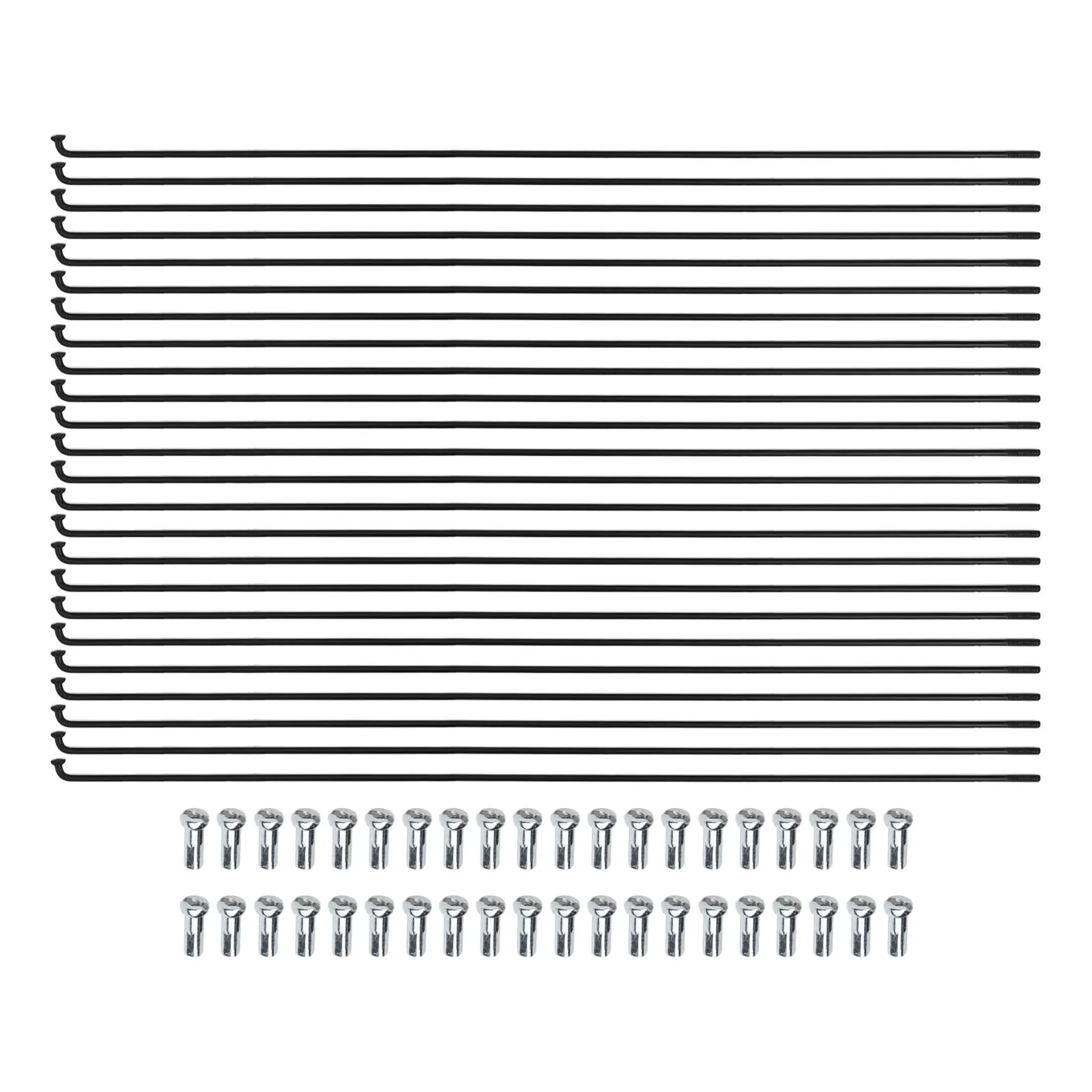 

Стальные спицы и ниппели 260-288 мм, 24/36 шт., для колес горных велосипедов 27.5/26/29 дюймов