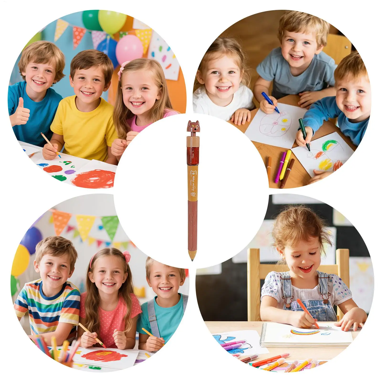 

Pen That Sprays Water Prank Toy Funny Squirting Pen For Kids Children Teens Students April Fool's Day Office Break Time Outdoor