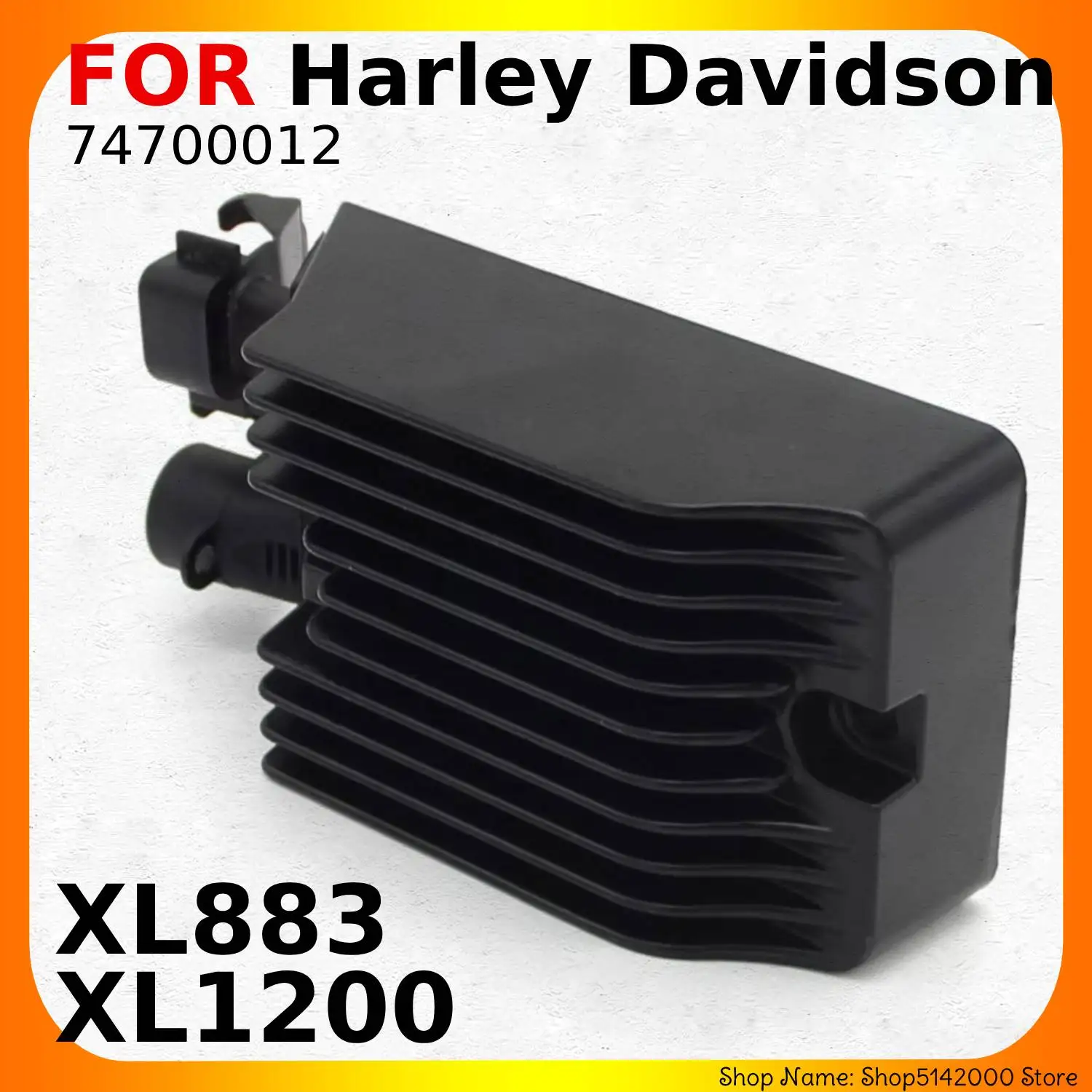 

OEM:74700012 Motorcycle 12V Voltage Regulator Rectifier Parts For Harley Davidson XL883 Sportste XL1200X X48 Sportster 1200/883
