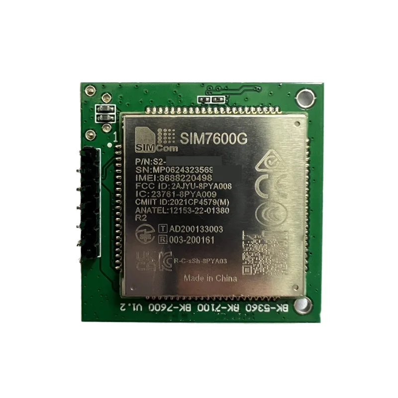 Factory Direct Sale SIM7600E Mini Board Breakout Board SIM7600E-H LTE Core Model LTE CAT1 Module with GPS GLONASS Antenna