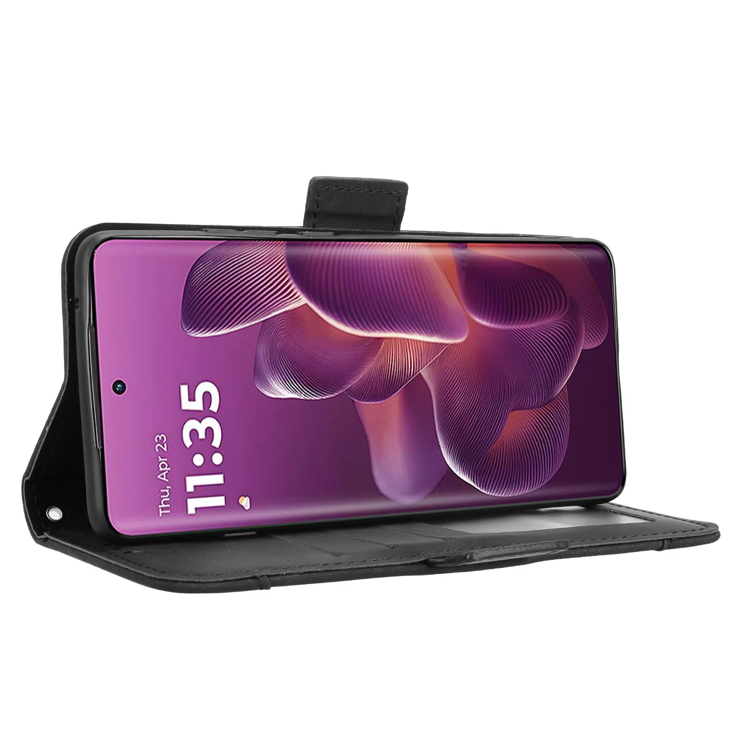 حافظة جلدية لهاتف موتورولا إيدج 60 50 40 S Pro Fusion Neo 5G حافظة مغناطيسية قوية محفظة مغناطيسية قابلة للطي