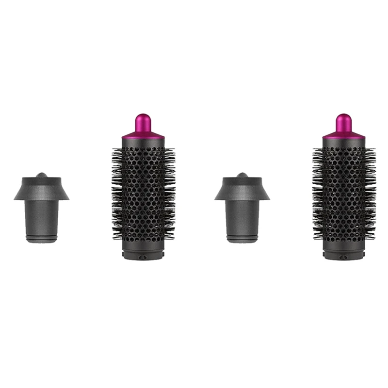 2x Zylinder kamm und Adapter für Dyson Airwrap Styler Zubehör, Curling Hair Tool