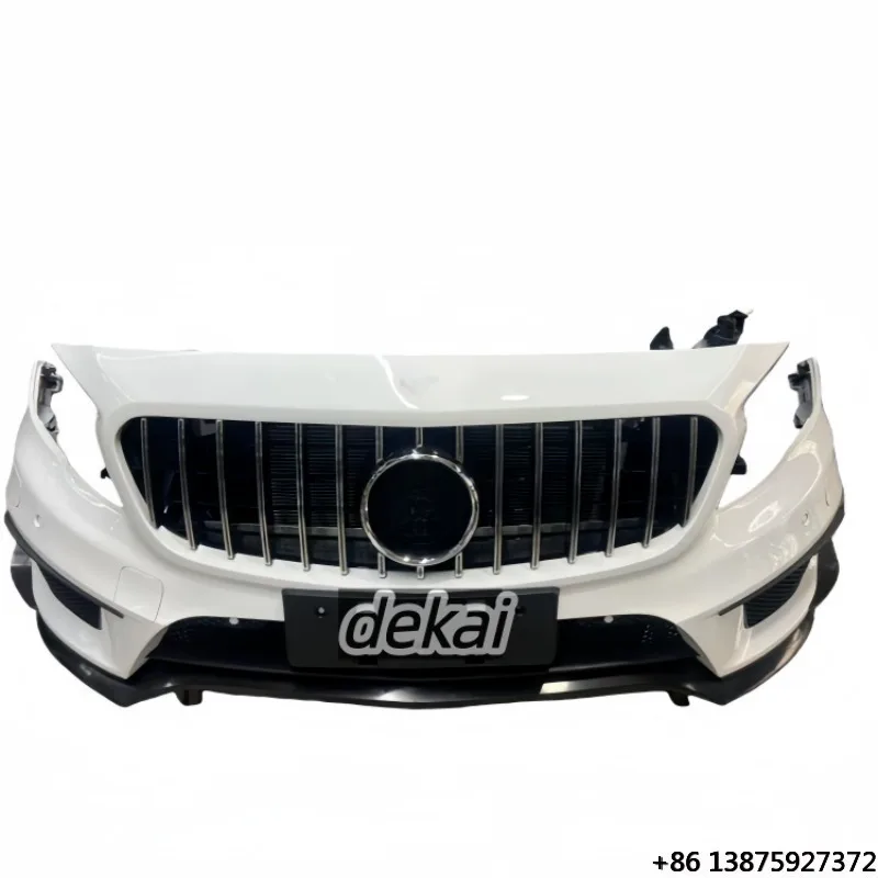 

Suitable for GLA 156 Front Bumper Assembly with Grille Radiator Body Kit Bumper Auto Parts