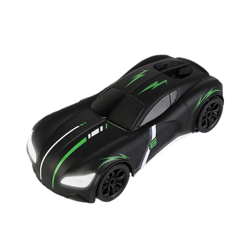 سيارة سباق رذاذ مزدوجة التحكم عن بعد (2.4 جيجا قابلة لإعادة الشحن) مناسبة لسيارات الألعاب الكهربائية عالية السرعة لجميع الأعمار