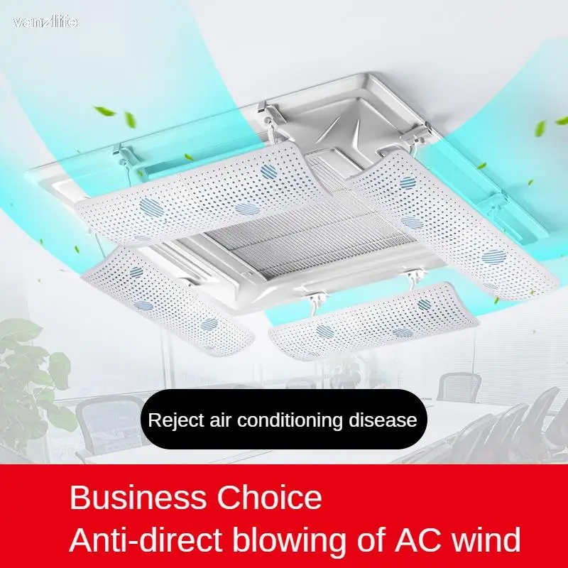 

Central Air Conditioning Windshield Cassette Type Ceiling Suspended Anti-Direct Blowing Air Conditioning Bezel Outlet Air Guide