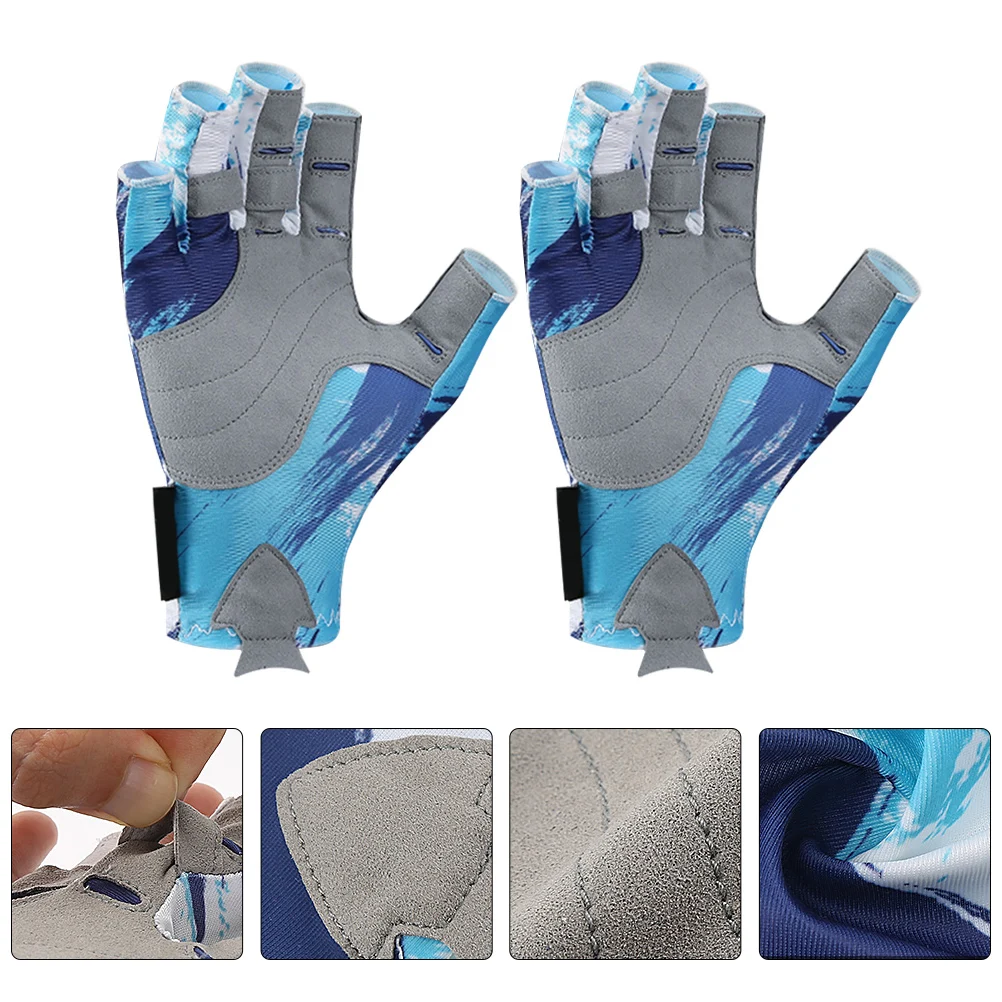 

Anti-slip Breathable Half-finger Gloves Cycling Grip Outdoor Riding Water Proof Women Fitness