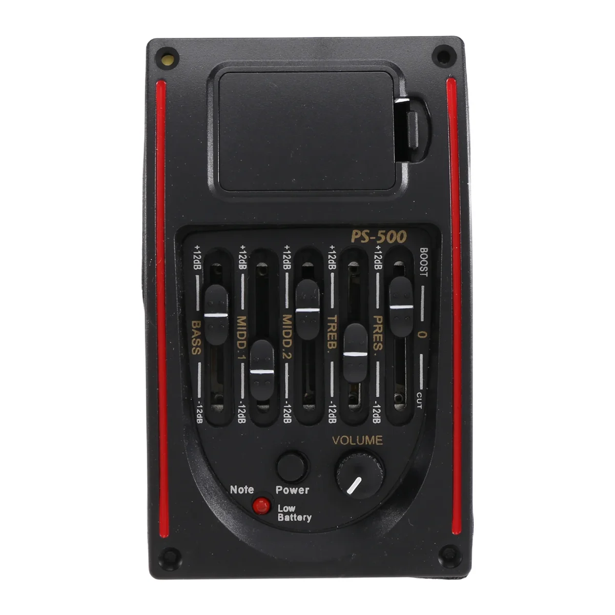 5-Band Tone Controls EQ Equalizer Tuner PS-500 5-Band Acoustic Guitar EQ Preamp Equalizer Pickup Acoustic Guitar XQ