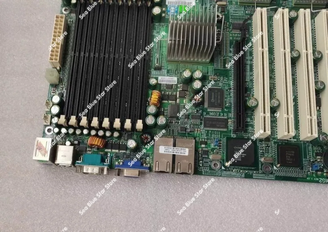 Industrial   Board X6DH8-XG2 800 Foreign Frequency, Server Industrial  Board E7520 Chip DDR2 Second-hand Disassembly Main Board