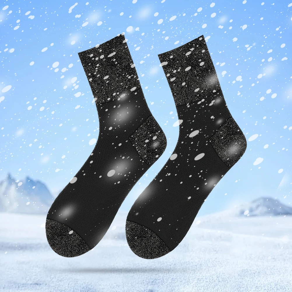 

Thermal Heated Socks Outdoor Ski Socks Warm Heating Socks Foot Warmer Socks for Sports Camping Skiing Fishing