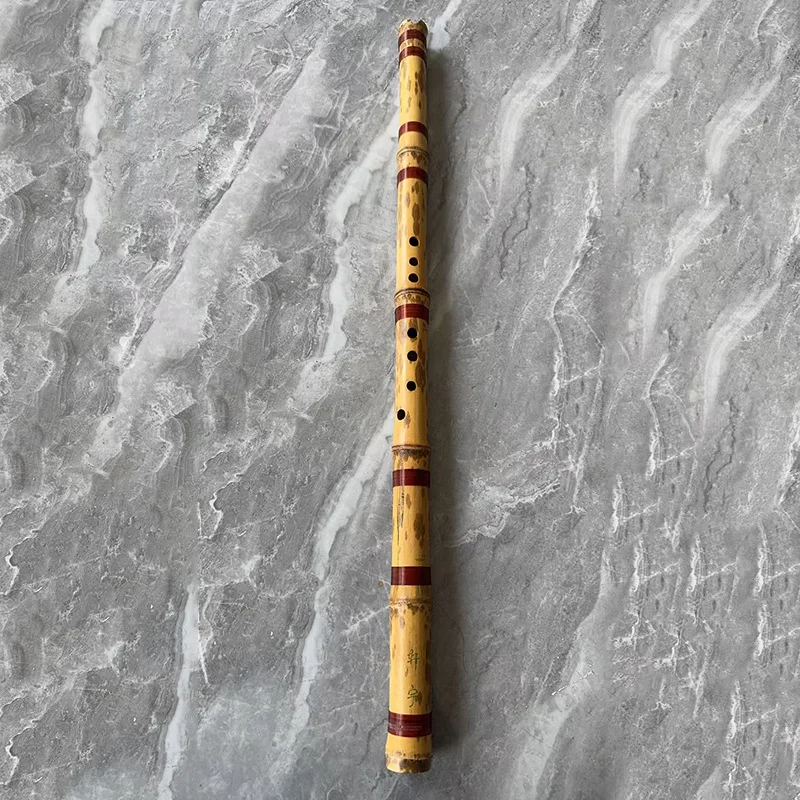 Bamboo cave flute, handmade by famous teachers, seven-hole forehand professional performance-level