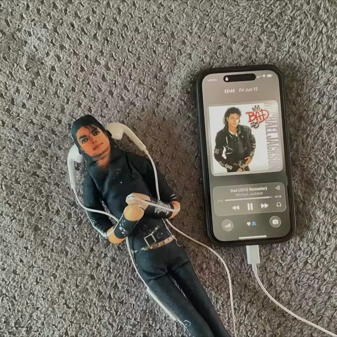 Nouvelle poupée en peluche articulée de 28 cm, inspirée de Michael Jackson, pour cosplay, décoration de chambre, accessoire de déguisement, cadeau