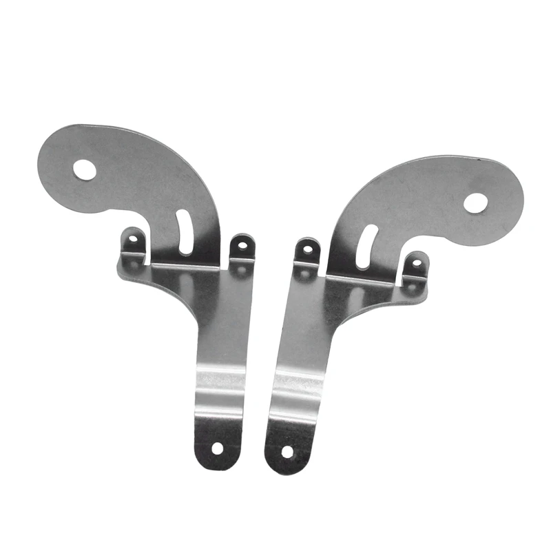 Staffa In Acciaio Cromato Per Faretti Mini R50 R52 R53 | Regolazione Angolo E Sostituzione Facile