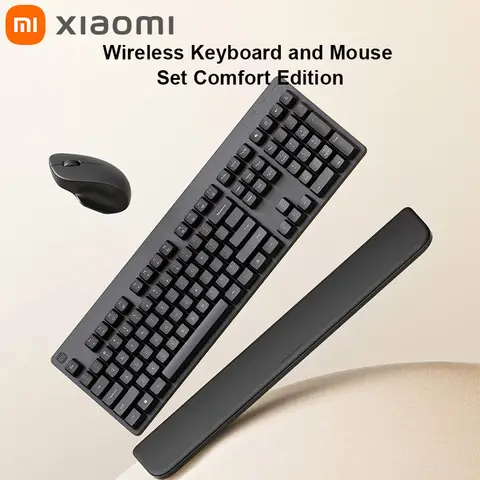Original Xiaomi Wireless Mechanical Keyboard Mouse Set 108-Key Full Layout Gaming Keyboard 2.4GHz Receiver Desktop PC Laptop Mi