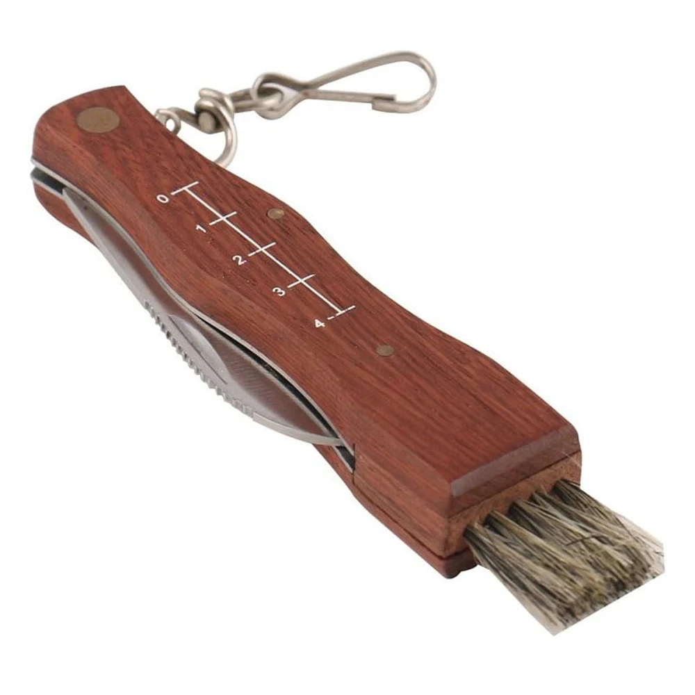 الفطر سكين للفرد روزوود مقبض شفرة من الفولاذ المقاوم للصدأ لأداة EDC التخييم شواء في الهواء الطلق #3