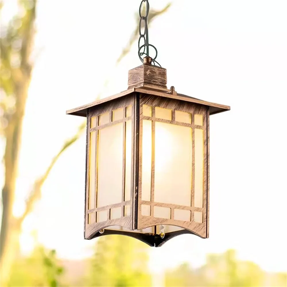 COLIN Classical Pendant Light Retro Modern Outdoor LED Lamp Waterproof for Home Corridor Decoration