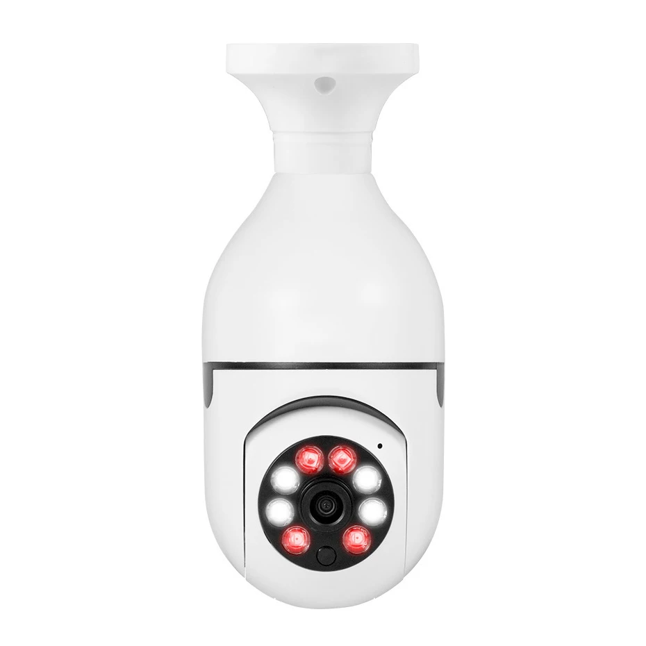 YOOSEE Wifi Bulb Camera 4MP Wifi PTZ Colorful Night Vision Two Way Audio Baby Monitor Auto Tracking Home Security CCTV Camera