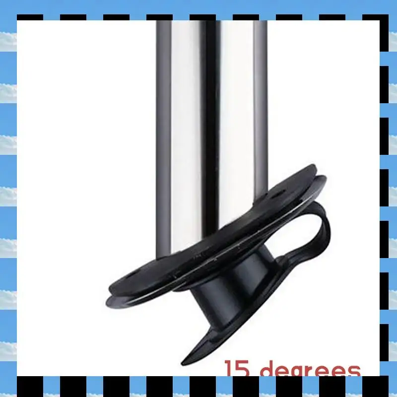 

ABME Fishing Pole Stand Stainless Steel Embedded Mount Fishing Rod Holder For Boat Accessories Marine