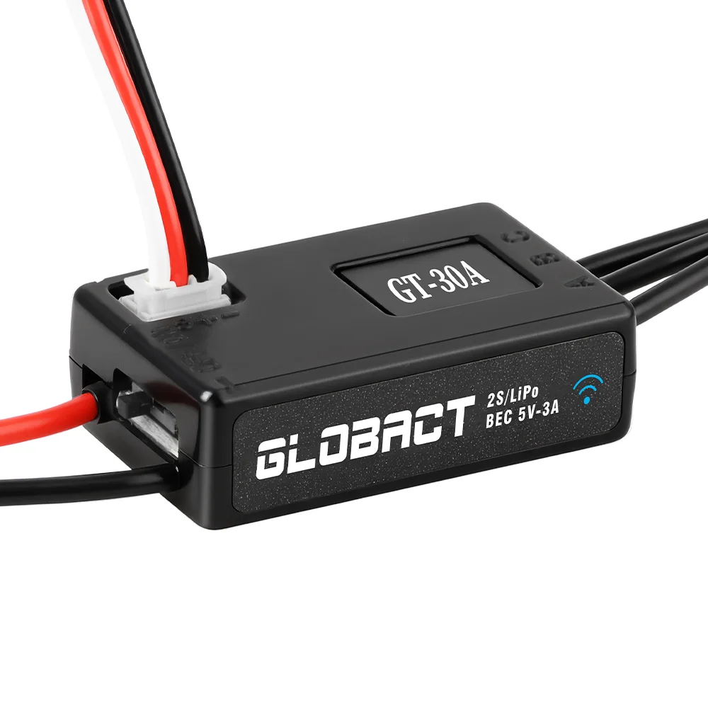 

GLOBACT 30A Brushless Mini ESC 5V/3A BEC Output for 1/18 TRX4M FCX18 Ascent-18 1/24 SCX24 FCX24 RC Crawler Upgrade Parts