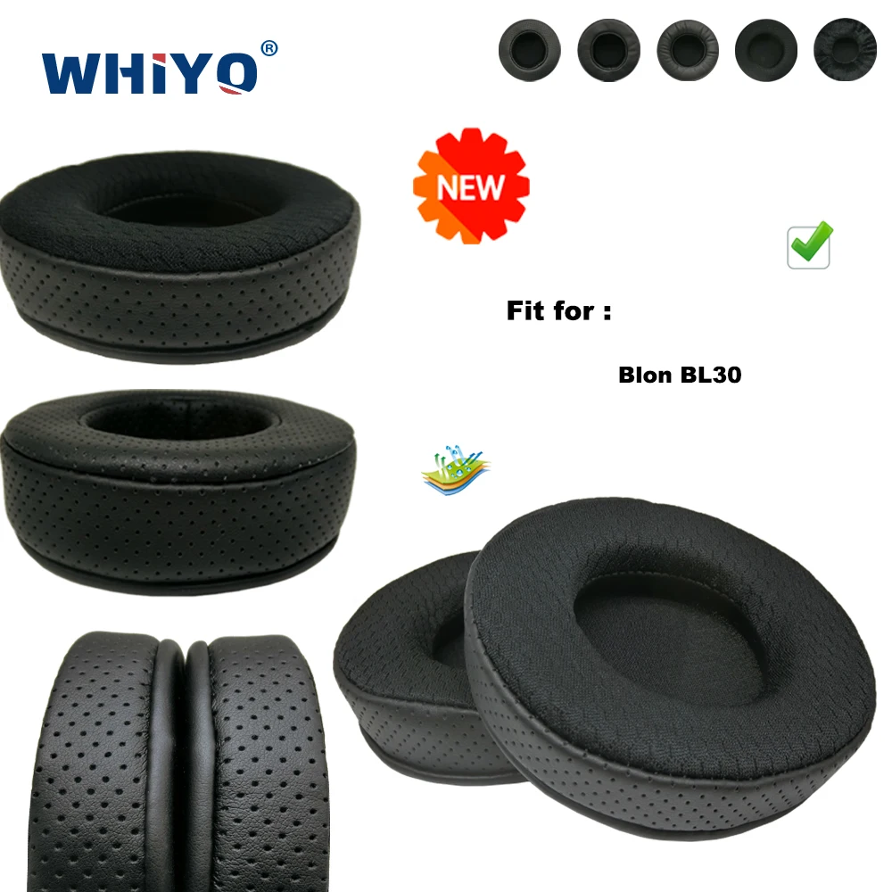 

New upgrade Replacement Ear Pads for Blon BL30 Headset Parts Leather Cushion Velvet Earmuff Headset Sleeve