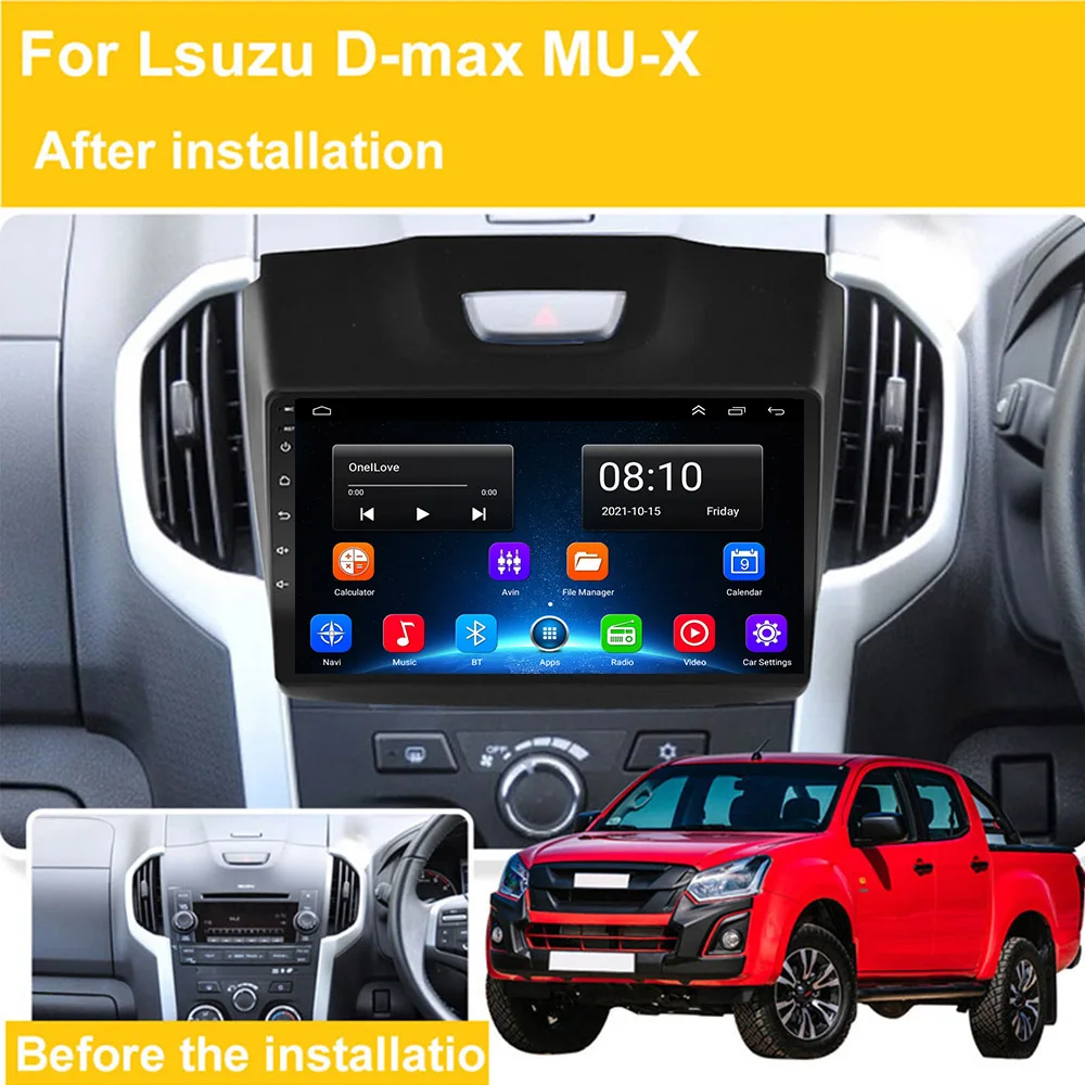 Car Radio Android 13 Multimedia Player GPS Navigation Carplay Autoradio For Chevrolet Holden S10 TRAILBLAZER COLORADO ISUZU DMAX