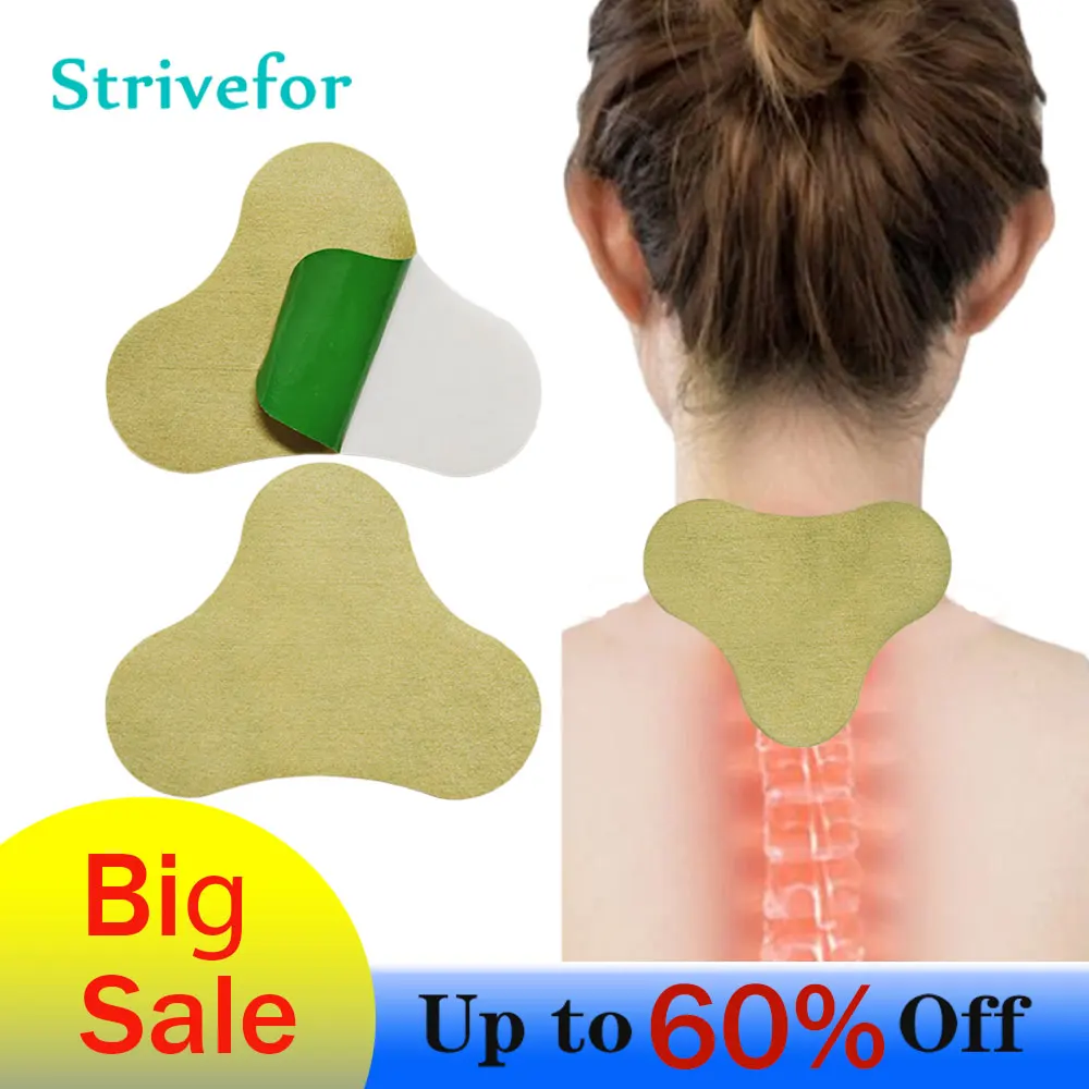 8/24/48pcs Neck Patches Wormwood Medical Plaster Cervical Spine Pain Relief Sticker Arthritis Moxibustion Hot Compress Patch