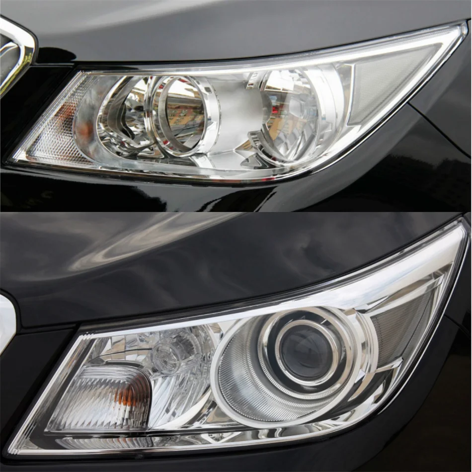 For Buick Lacrosse 2009 2010 2011 2012 Car Replacement Parts Polycarbonate High Gloss Fully Transparent Headlight Seal Cover