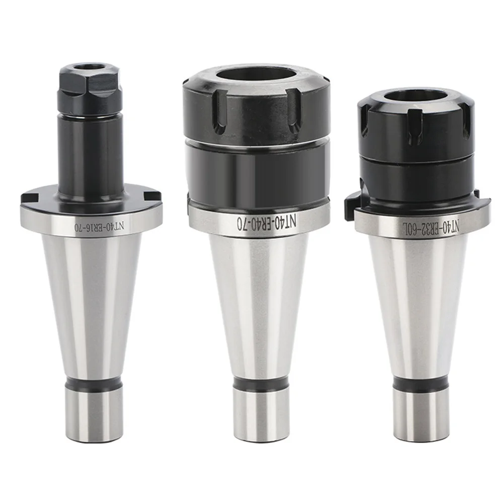 1Pc NT40 ER Collet Chuck Metric Milling Machine Collet CNC Toolholder Collet Shank HSS For Milling Machine Metalworking Parts