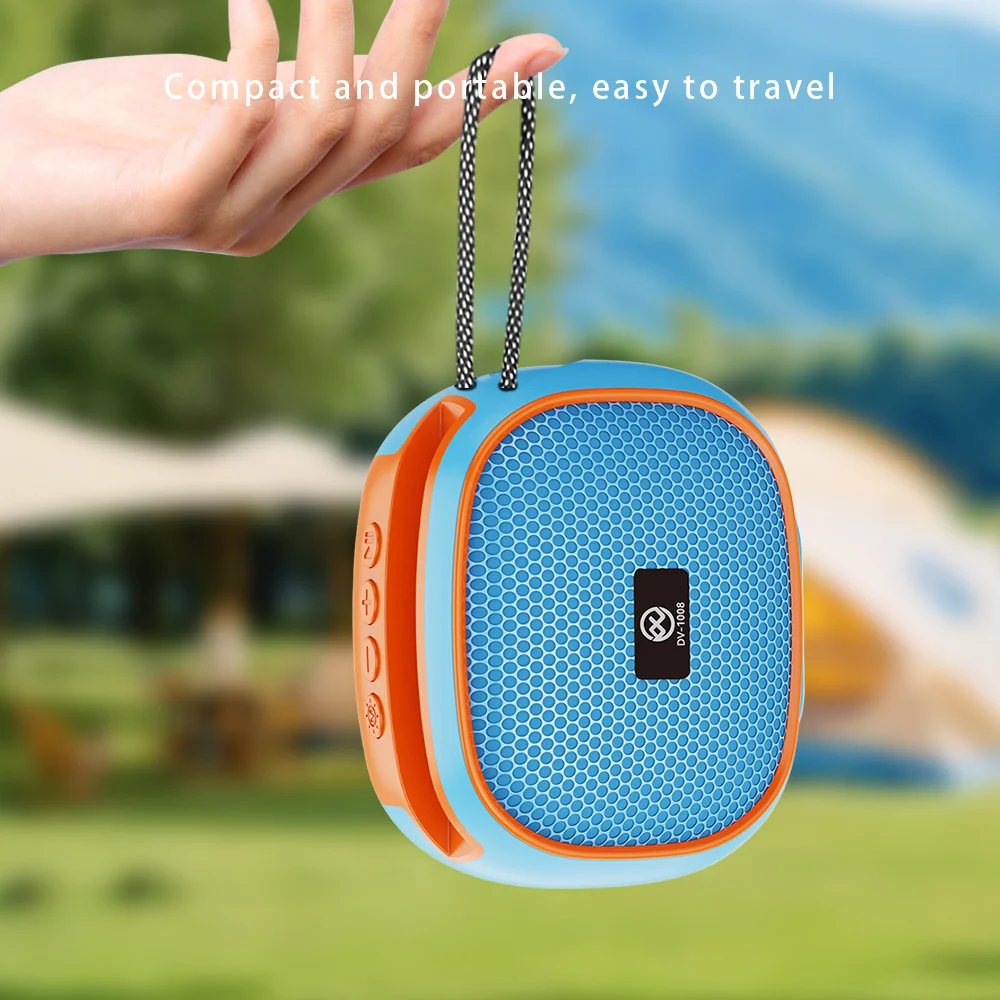 

DV-1008 Export Mini Wireless Bluetooth Speaker with TF Card Support and Desktop Subwoofer - 2025 New Arrival, In Stock