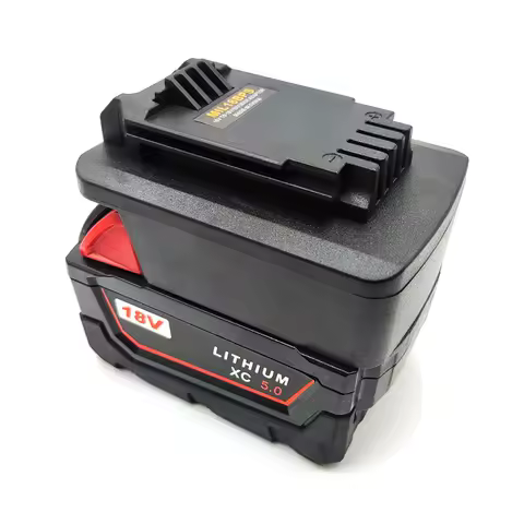For Milwaukee 18V Li-ion Battery MIL18BPS Battery Adapter Compatible with For Black&amp;Decker/Porter Cable/Stanley 18V 20V Battery