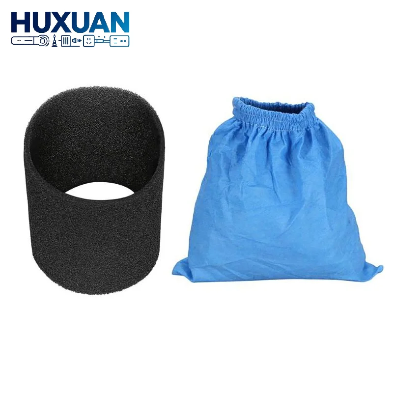 Textile Filter Bags Wet Dry Foam Filter Effective for Pet Hair Dust Removal Replacement Fit for Karcher Vacuum Cleaners