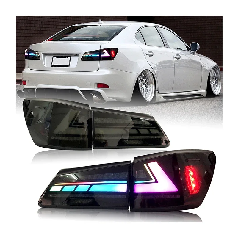 Hot Selling Car Tail Light for Lexus IS250 IS300 IS350 ISF 2006-2012 year Running Lamp+Brake+ Reverse+Turn Signal